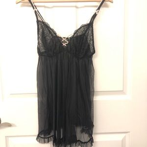VS black lingerie top Medium